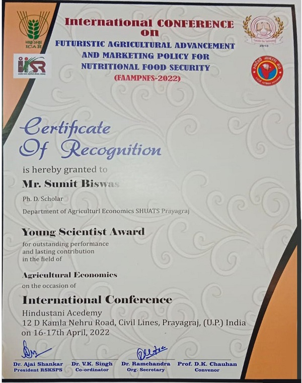 Mr. Sumit Biswas