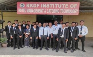 RKDFIHM, Bhabha university Ist Batch, 2018